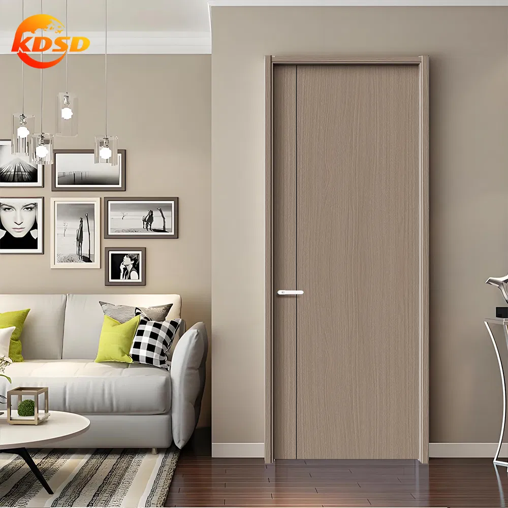 Residential Apartment Hotel Interior Finished Surface Elegant Decoration Carbon Crystal Indoor Doors