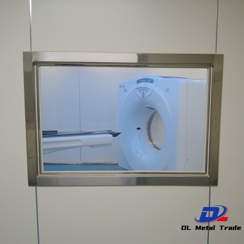 Factory Price X-ray Radiation Protective Lead Glass