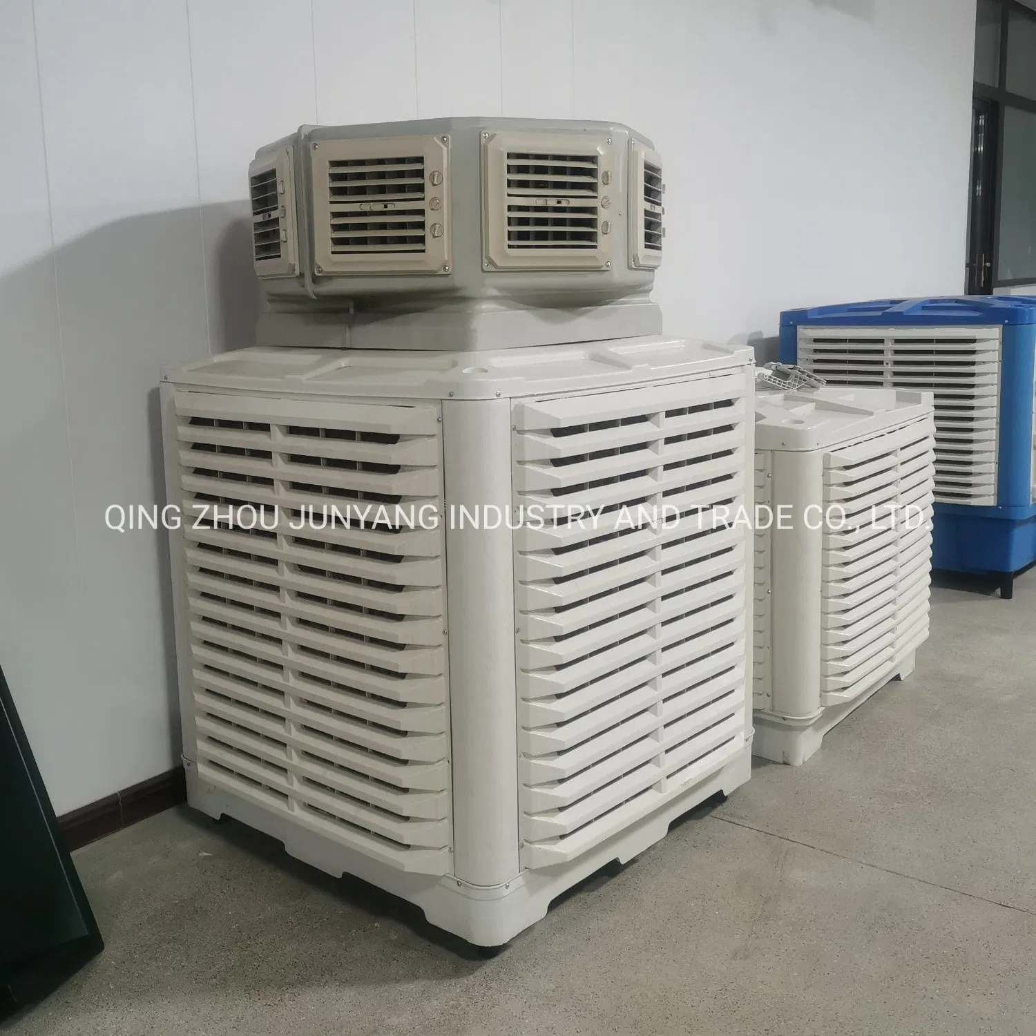 Industrial Air Cooler Evaporative Mobile Air Cooler Plant Cooling Breeding Greenhouse Water Cooling Fan Environmental Protectionwater Air Conditioner