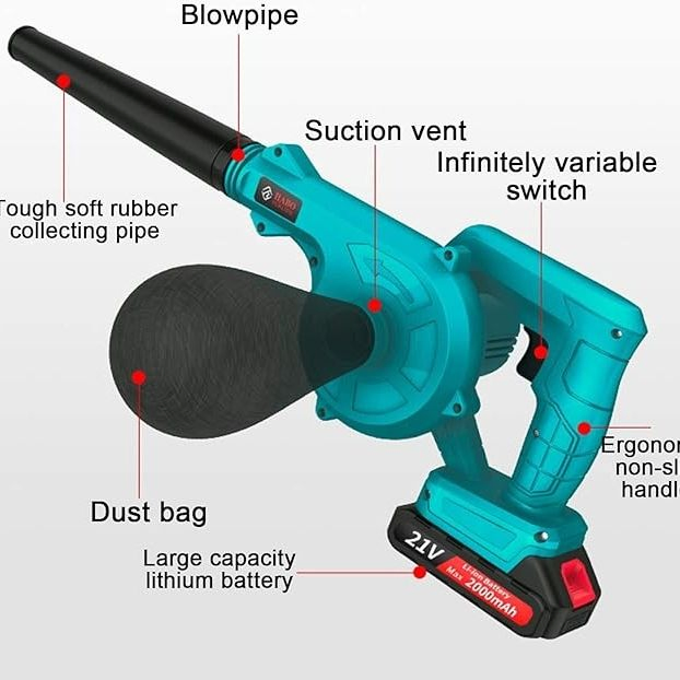 Versatile Leaf Blower and Vacuum Combo for Garden of Electric Power Tool
