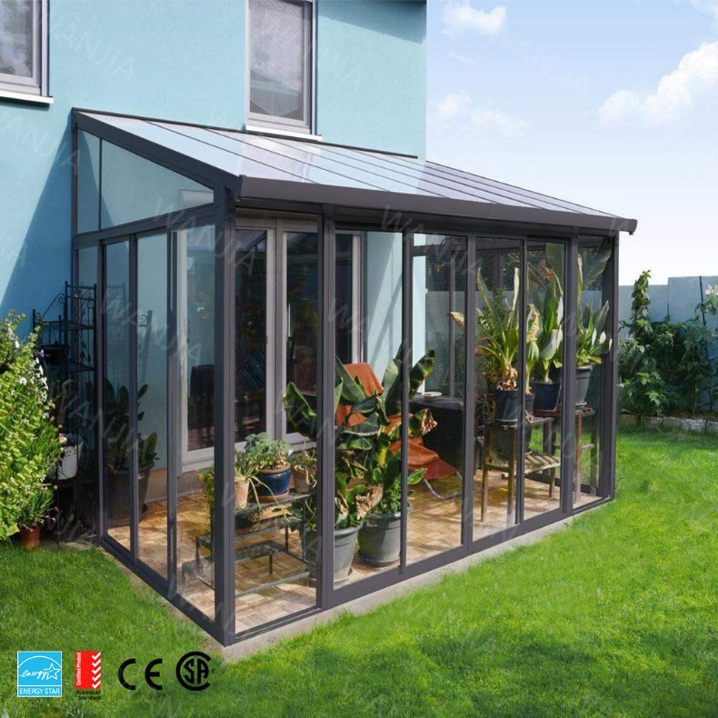 Premium Customized Aluminum Glass Sunroom for Winter Gardens