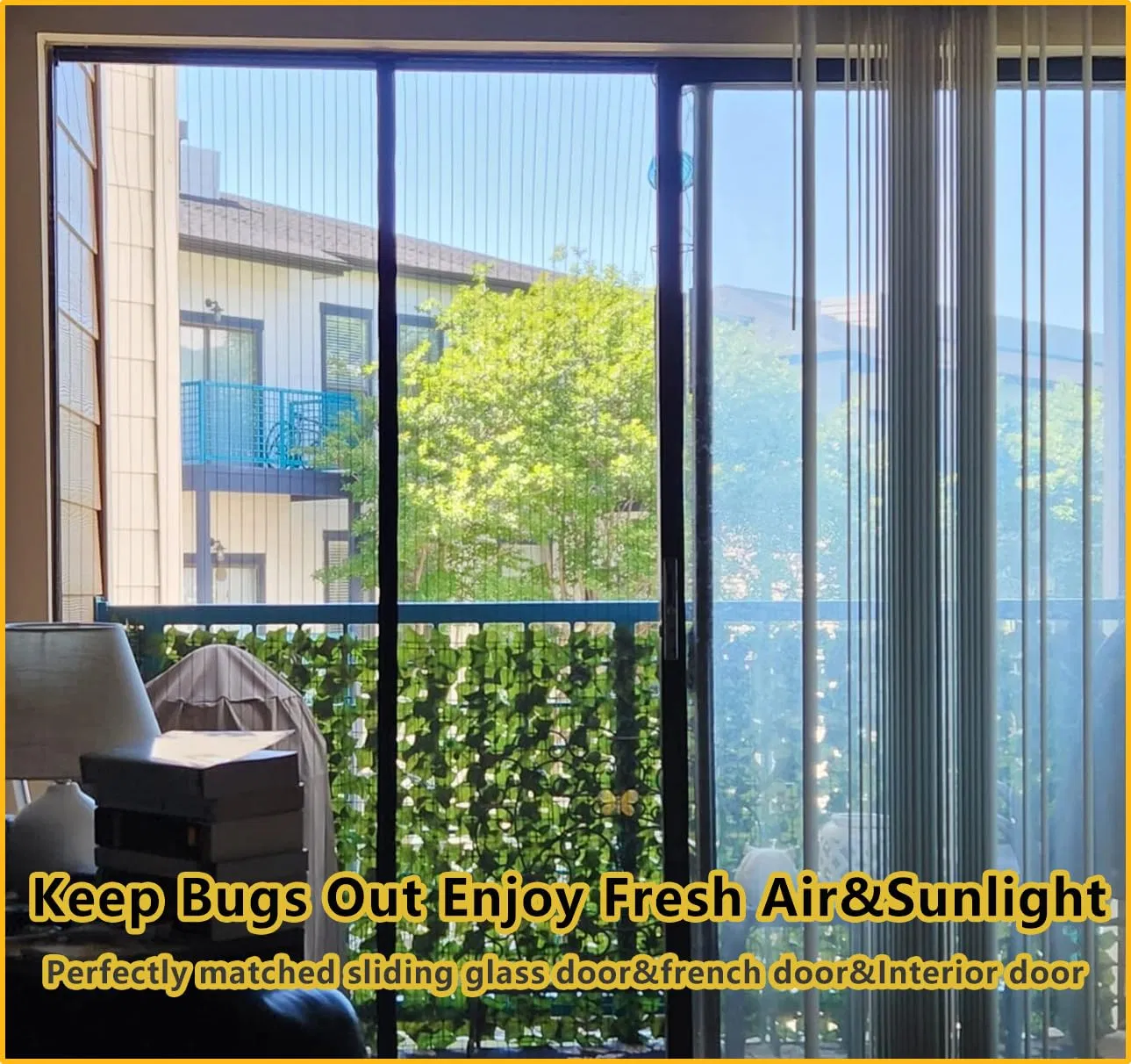 Magnetic Screen Door Fit Door Screen Door Size Mosquito Fly Screen Door Mesh