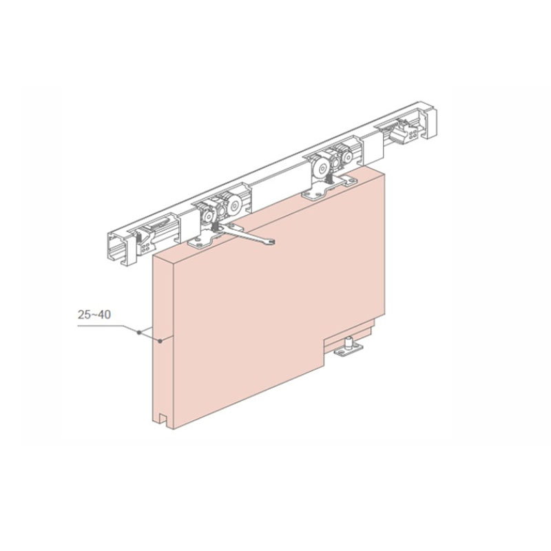 Interior Sliding Barn Doors with Polished Stainless Steel & Wooden Door Track Kit