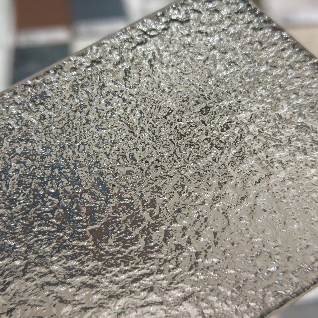 Plain Flawless Exquisite Dark Hot Melt Glass Float Glass Decorative Glass