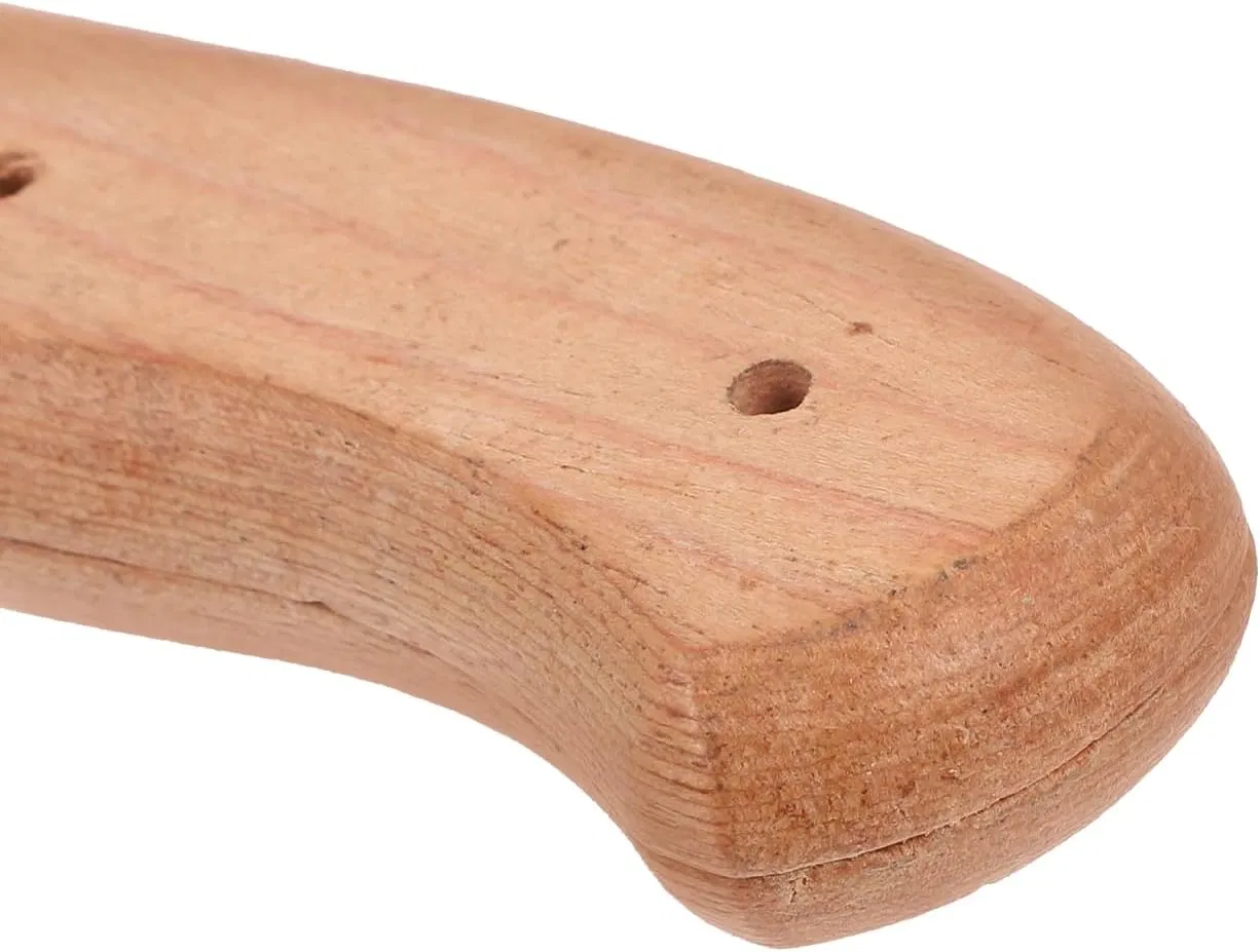 True Wood Handle Grip Method Straight Handle Hardwood Kitchen Knives