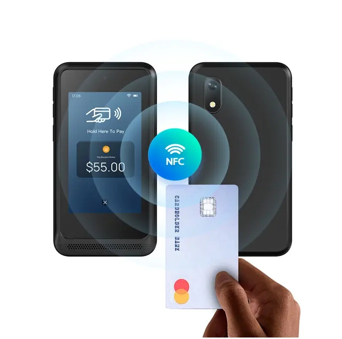 Смартфон 4 дюйма со встроенным NFC и док-станцией