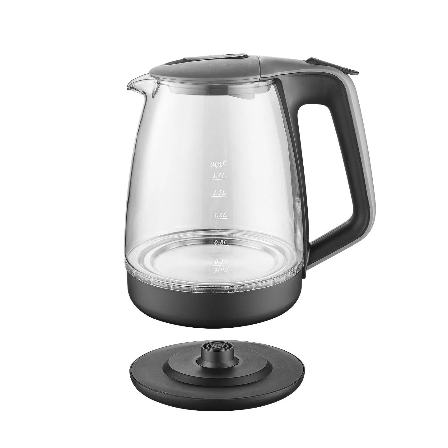 Elegant Glass Electric Kettle with Temperature Control for Perfect Brews