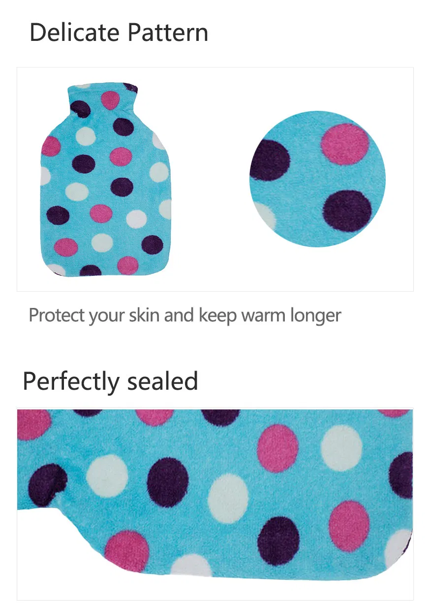 Hot Water Bag Hand Warmers Cover Soft Cloth