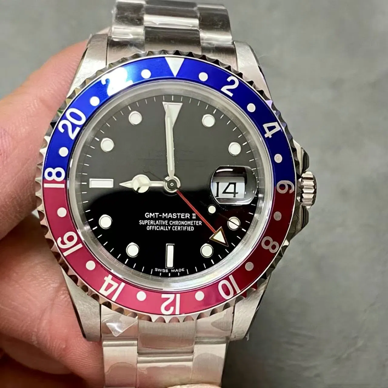 Super Clone RO 5A Quality Gmt Business Luxury Men's Mechanical Watch