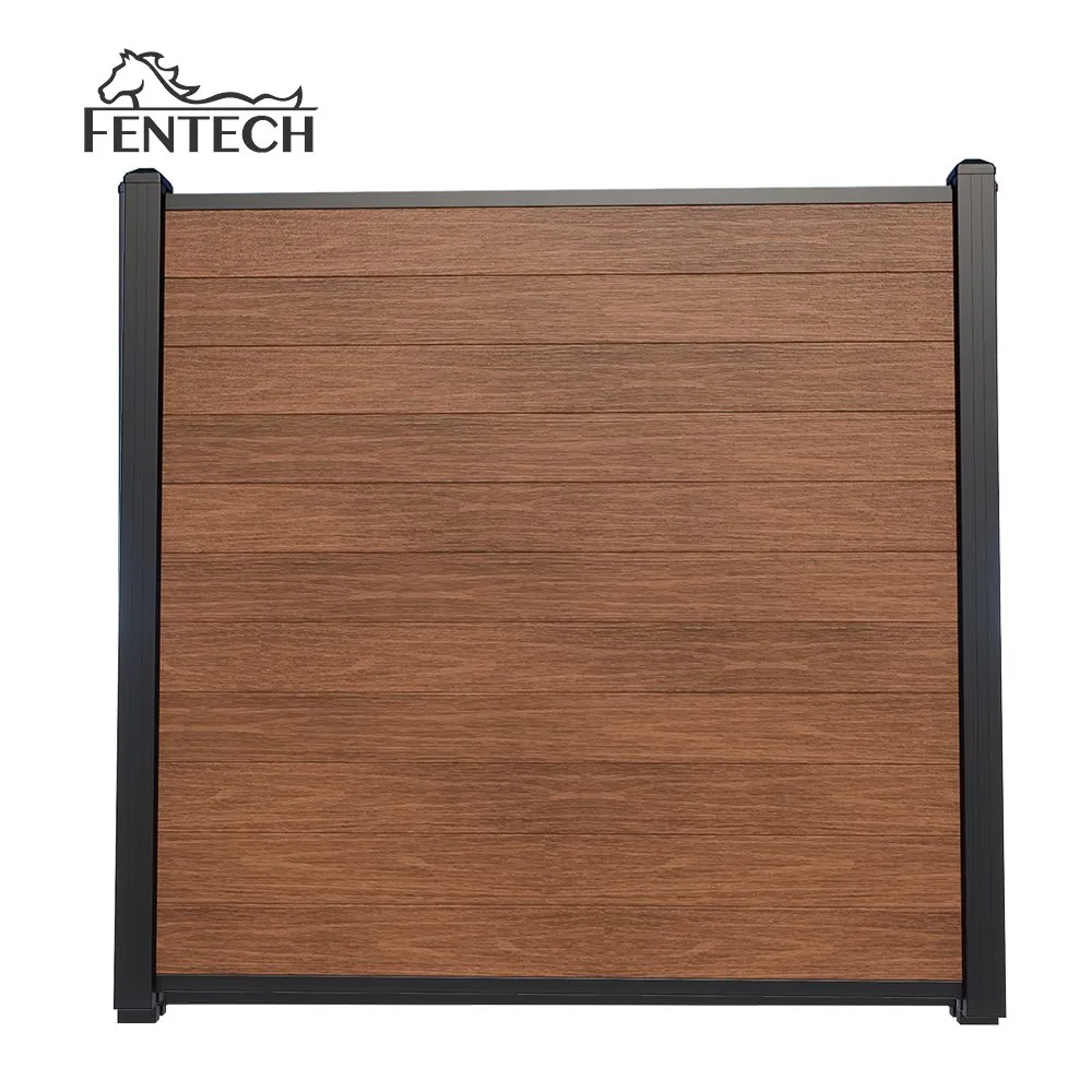 6FT by 6FT Outdoor Privacy WPC Fence Panel Garden Fence
