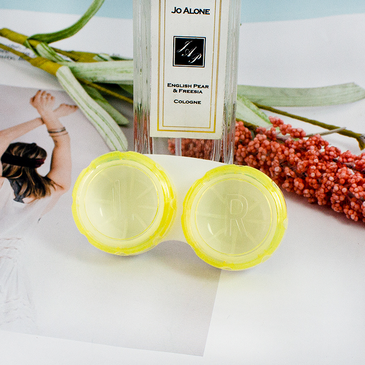 Hot Professional Factory Directly Sales Fashion Plastic Spectacle Custom Color Colourful Wholesale Contact Lens Box