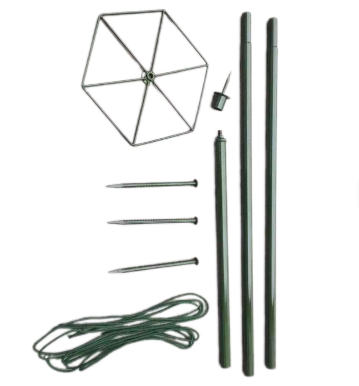 Camouflage Strip Net Support Poles, Outdoor Net Support Poles