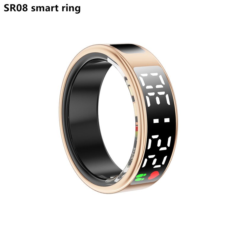 Умное кольцо SR08 с дисплеем для фитнеса и сна