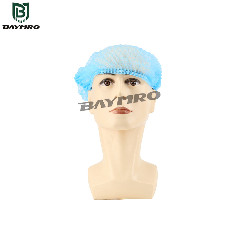 Anti Dust Hat Head Cover Bouffant Cap Disposable Bar Cap En
