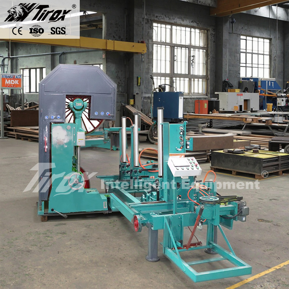 Ленточная пилорама дизельная с режущей тележкой