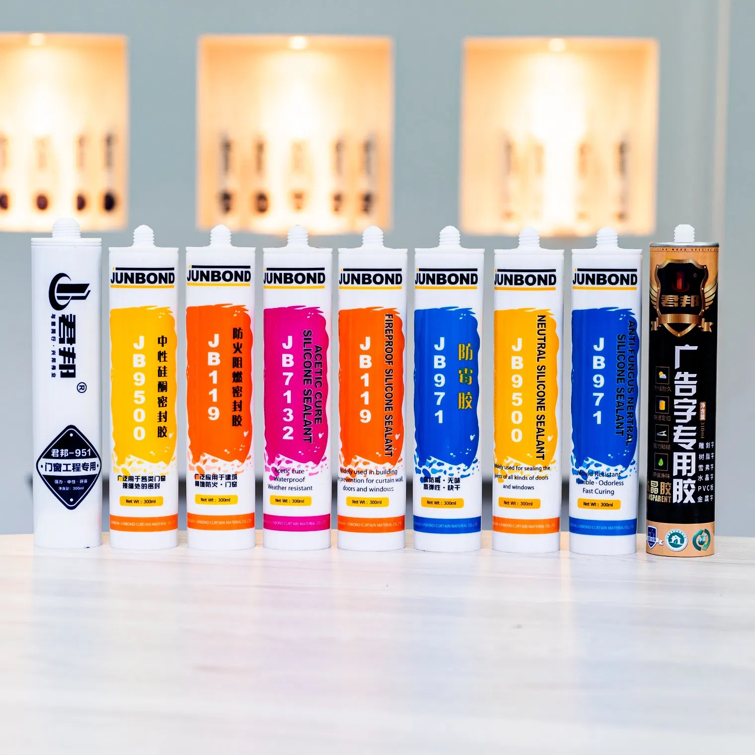 General Purpose Sanitary and Natural Stone Glazing Windows and Doors Weathersealing Building Material Perimeter Sealing Assembly Adhesives Sealant