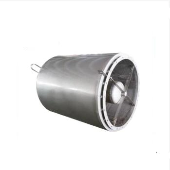 Galvanized Steel Perforated Metal Mesh Tunnel Fan Muffler Accessories