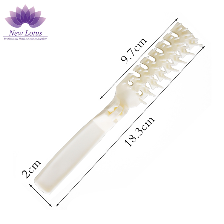 High-Quality Unisex Hair Comb Infused with Static-Preventing Styling Oil