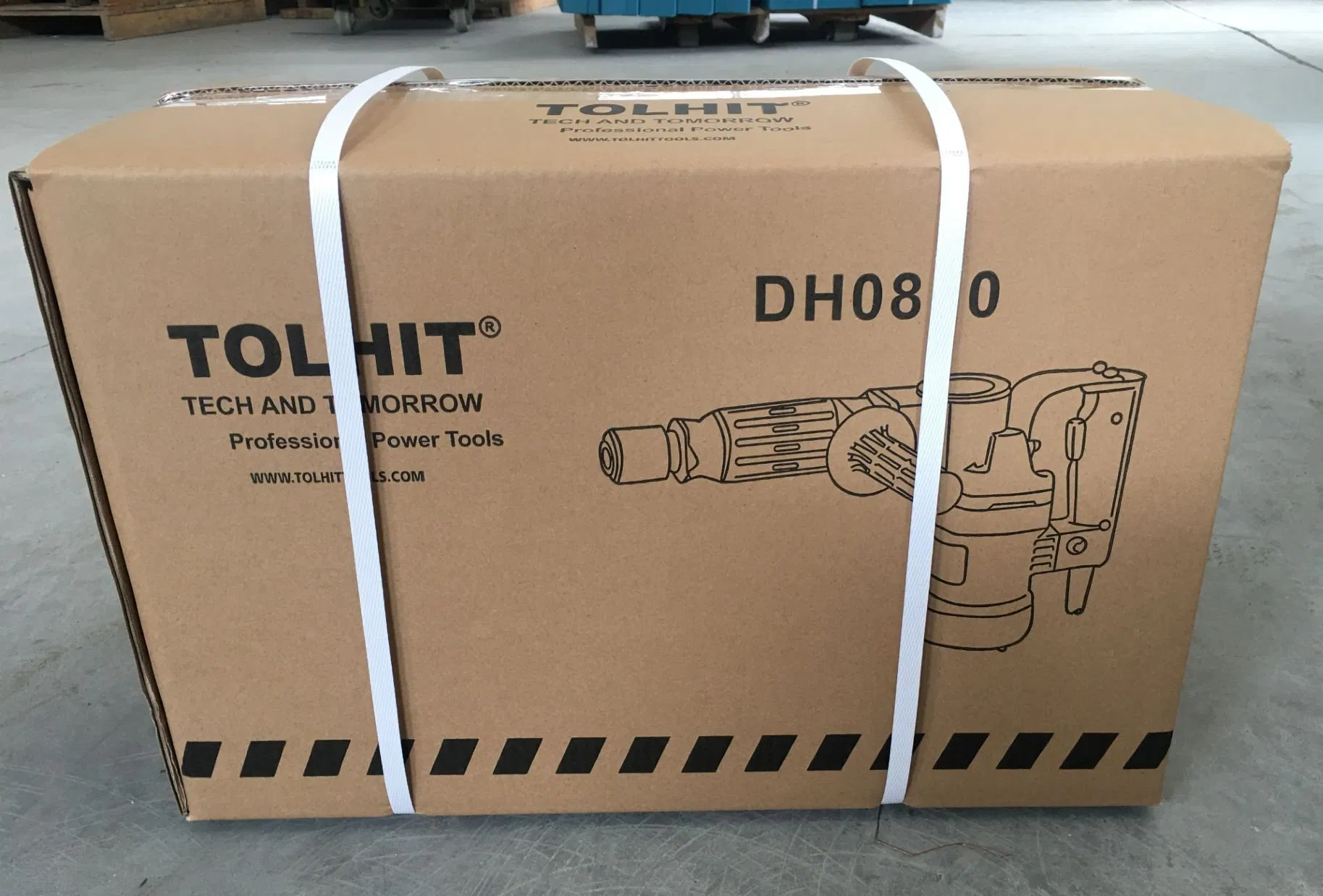 Отбойный молоток электрический Tolhit 1100W, 17Дж