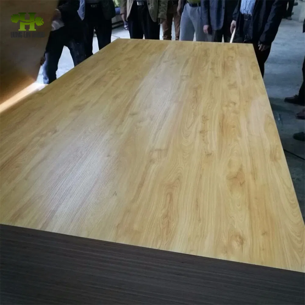 Full Poplar Core Ecological Melamine Plywood for Furniture and Cabinets