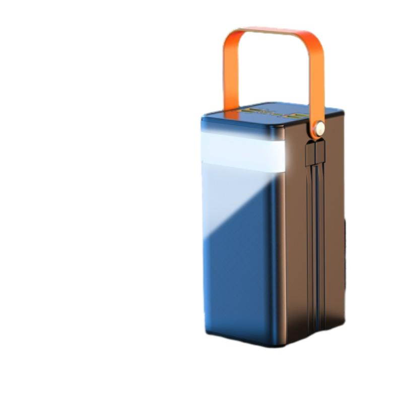 Hot Sale 120W Ultra Large Capacity Built-in Cable Portable Power Bank