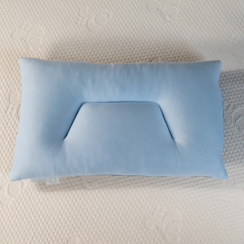 Dual-Sided Orthopedic Pillow Featuring Cooling Contour and Adaptive Shredded Foam Support