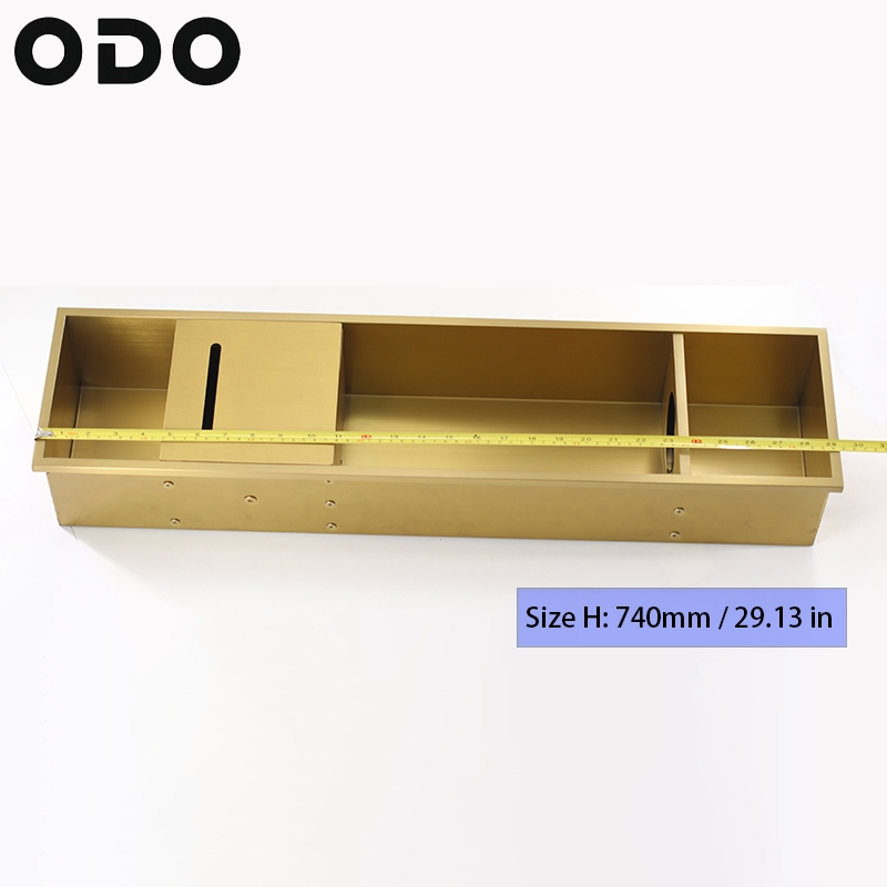 Встраиваемая полка для туалетной бумаги и щетки 304 нерж. сталь