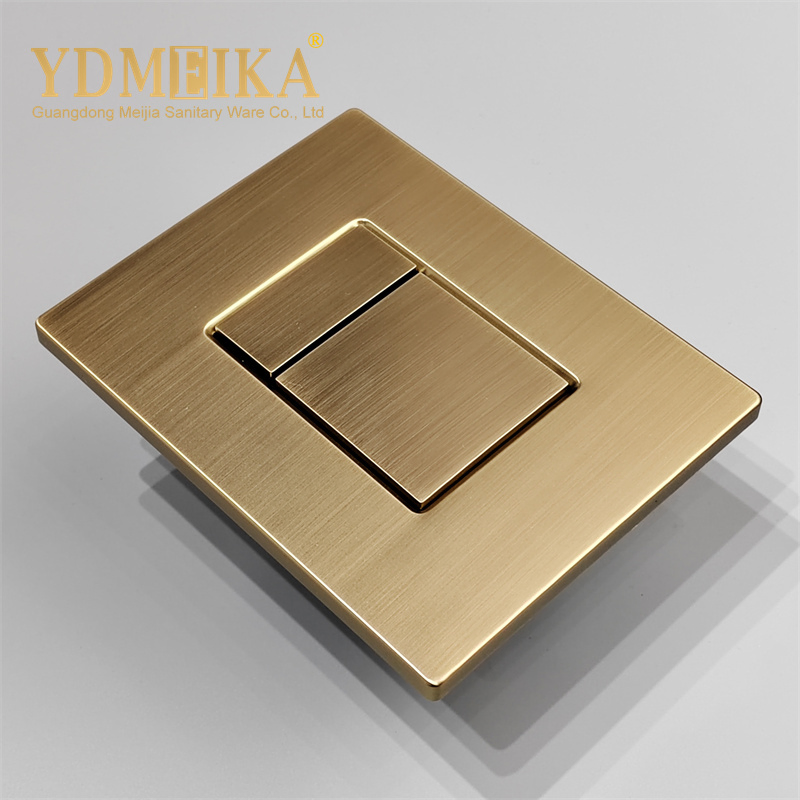 High Quality ABS Water Tank Toilet Dual Flush Button Square Concealed Cistern Flush Button Panel