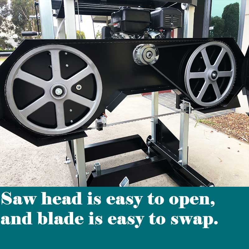 Ленточная пила портативная лесопильная 26 дюймов