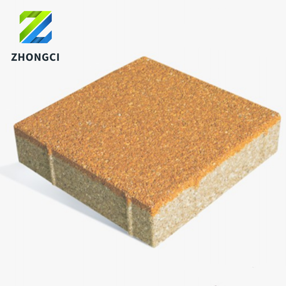 Water Permeable Brick Ceramic Clay Paving Brick for Plaza Outdoor Project Square Sidewalk Street Guiding Blind Road