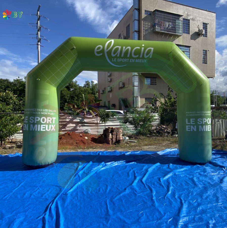 Factory Wholesale Promotional Custom Giant Archway Inflatable Running Arch for Event