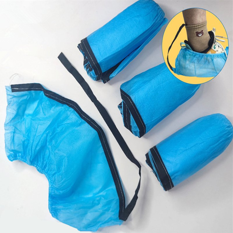 ESD Safe Non-Woven Disposable Conductive Shoe Covers