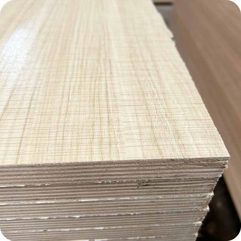 Melamine Plywood 17mm 18mm Melamine Laminated Block Board Plywood for Cabinet