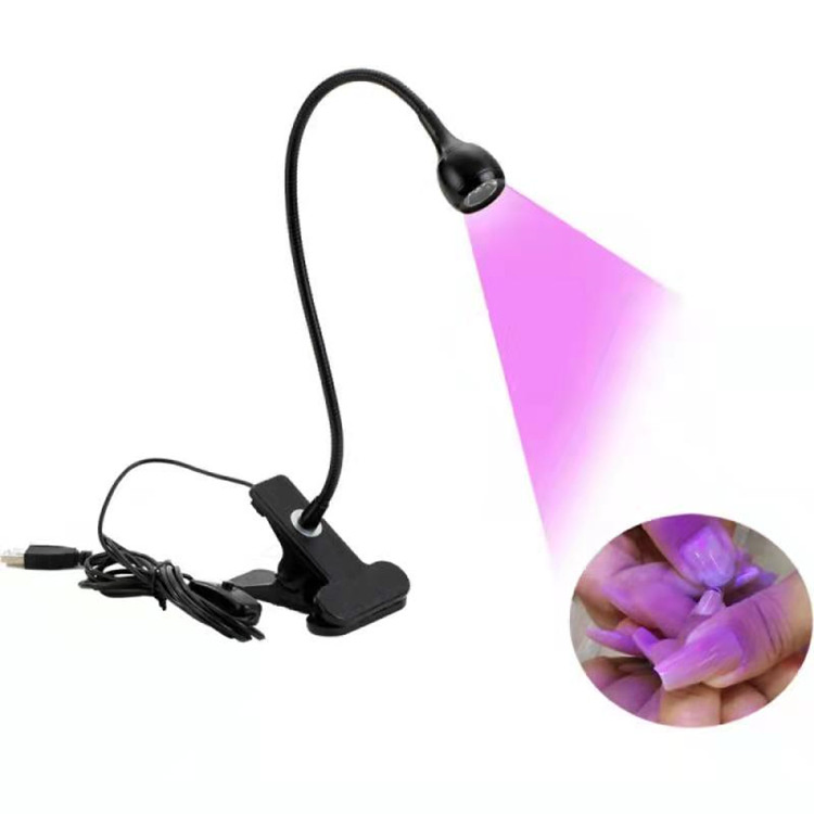 Gel PARA Uas Manicure Table Soft Gelx Nail Black Mini UV Lamp for Nails 5W 3W Press on Gel Lamp