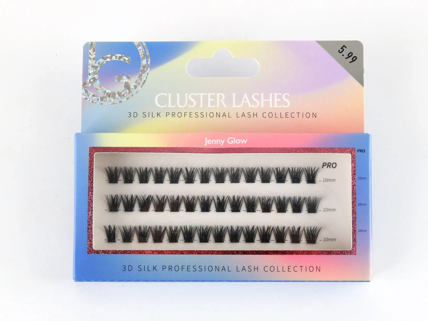 Lashes Kit Pre Cut Eyelashes Ribbon Lash Extensions Private Label DIY Eyelash