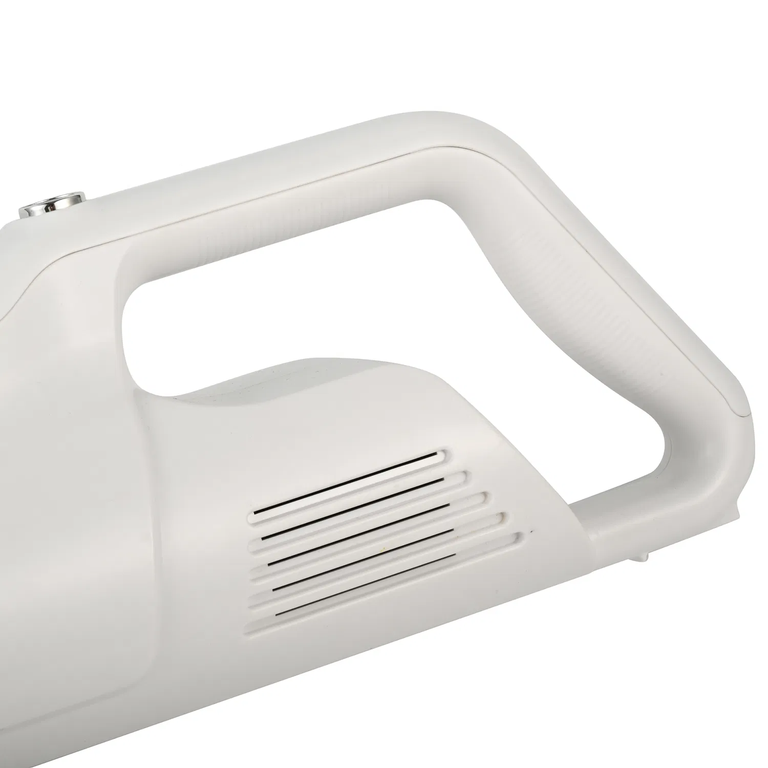 Ergonomic White Hand-Held Vacuum Cleaner, 1.1kg for Comfortable Cleaning