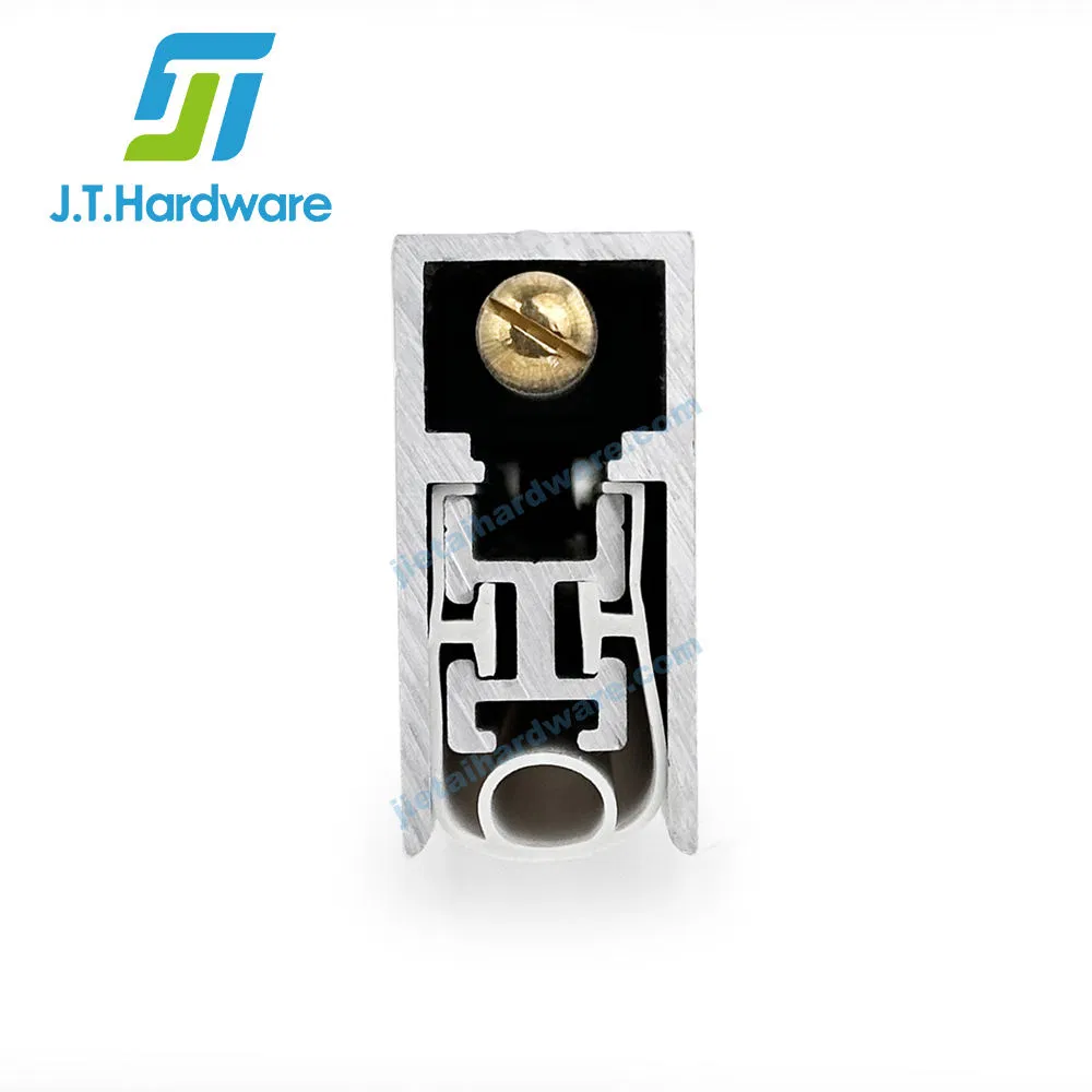 Concealed Drop Down Door Seals Aluminum Automatic Brass Plunger Door Bottom Seal