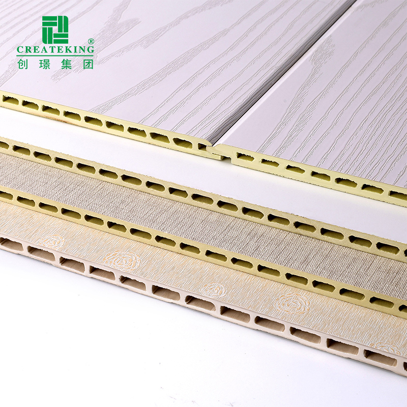 China Supplier Customized 600mm Width Premium WPC Wall Panels Integrated Wall Panels