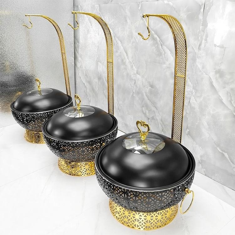 New Luxury Arab Stainless Steel Insulated Bottle Buffet Set