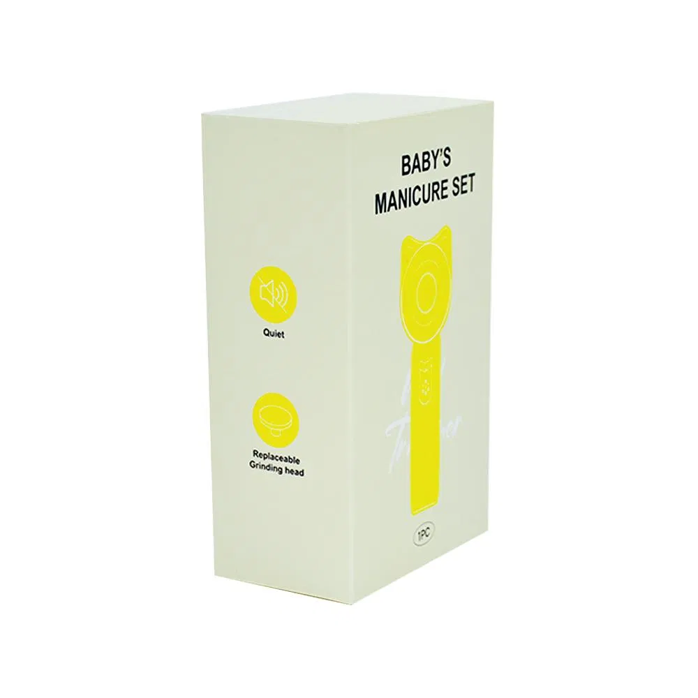 Silent Safety Use Electric Nail Clipper Set Portable Baby Nail Trimmer Nail Polisher