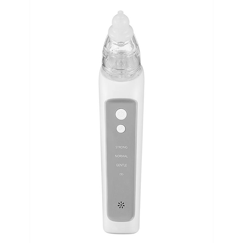 Rechargeable Electric Nose Sucker Nasal Aspirator with Music Function Adjustable Volumefor Baby