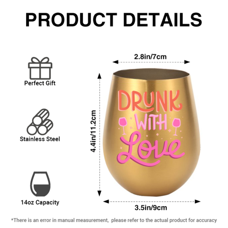 Premium Hand Wash Only Stainless Steel Insulated Drink Cup