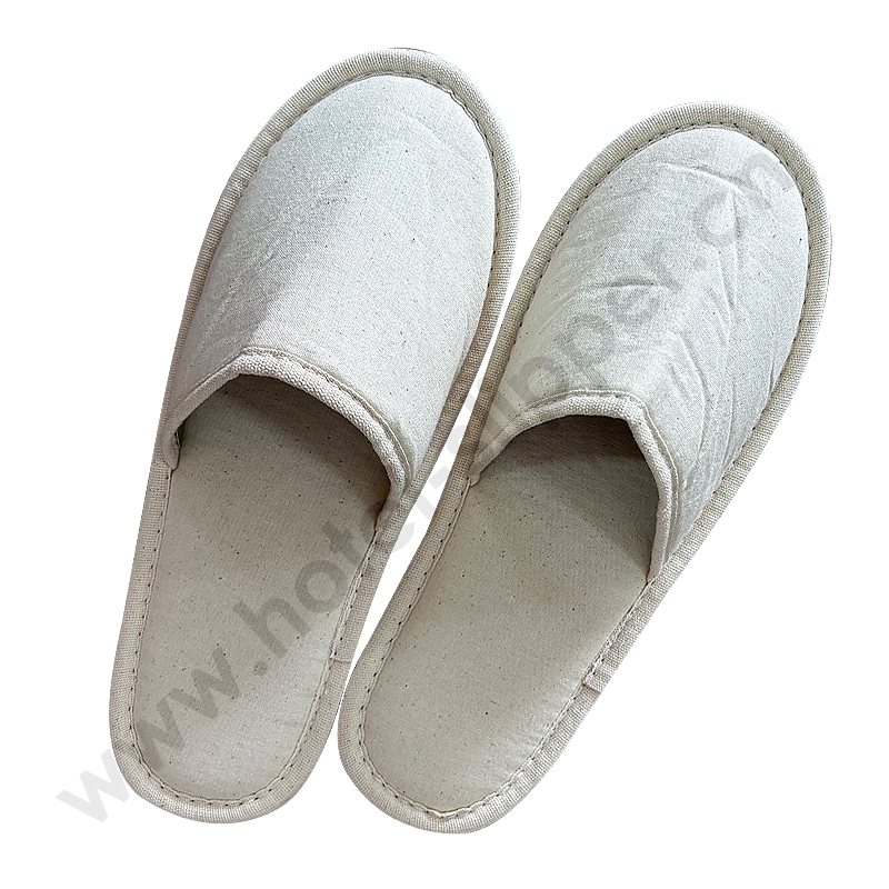 Disposable Hotel Cotton Slipper Eco-Friendly Straw Sole Slippers