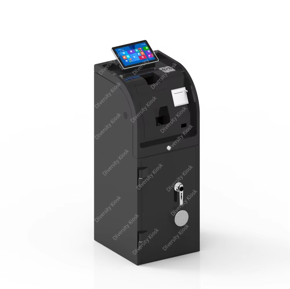 High Speed Cash Deposit Machine Cash Acceptor ATM Machine Smart Cash Management Teller Machine for Retail Back Office