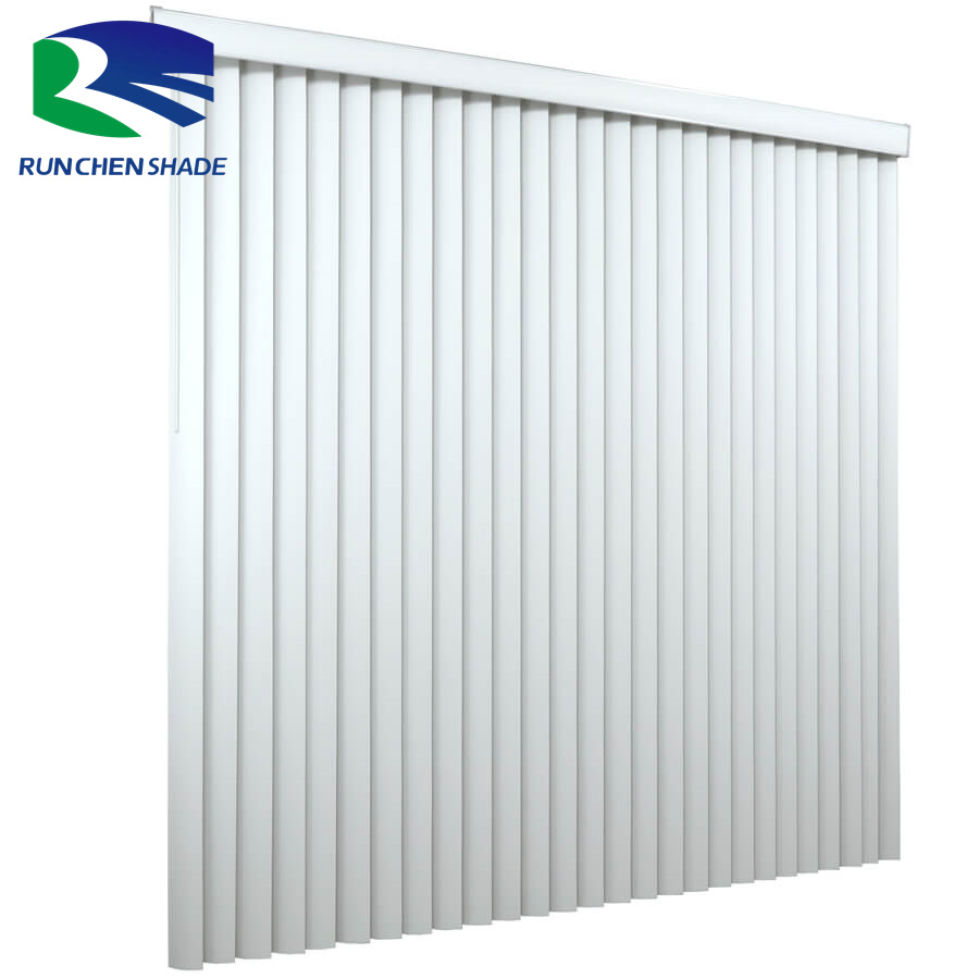 Wholesale Motorized Windproof Waterproof Vertical Curtains Shade Shutters Outdoor Roller Motorized Blinds