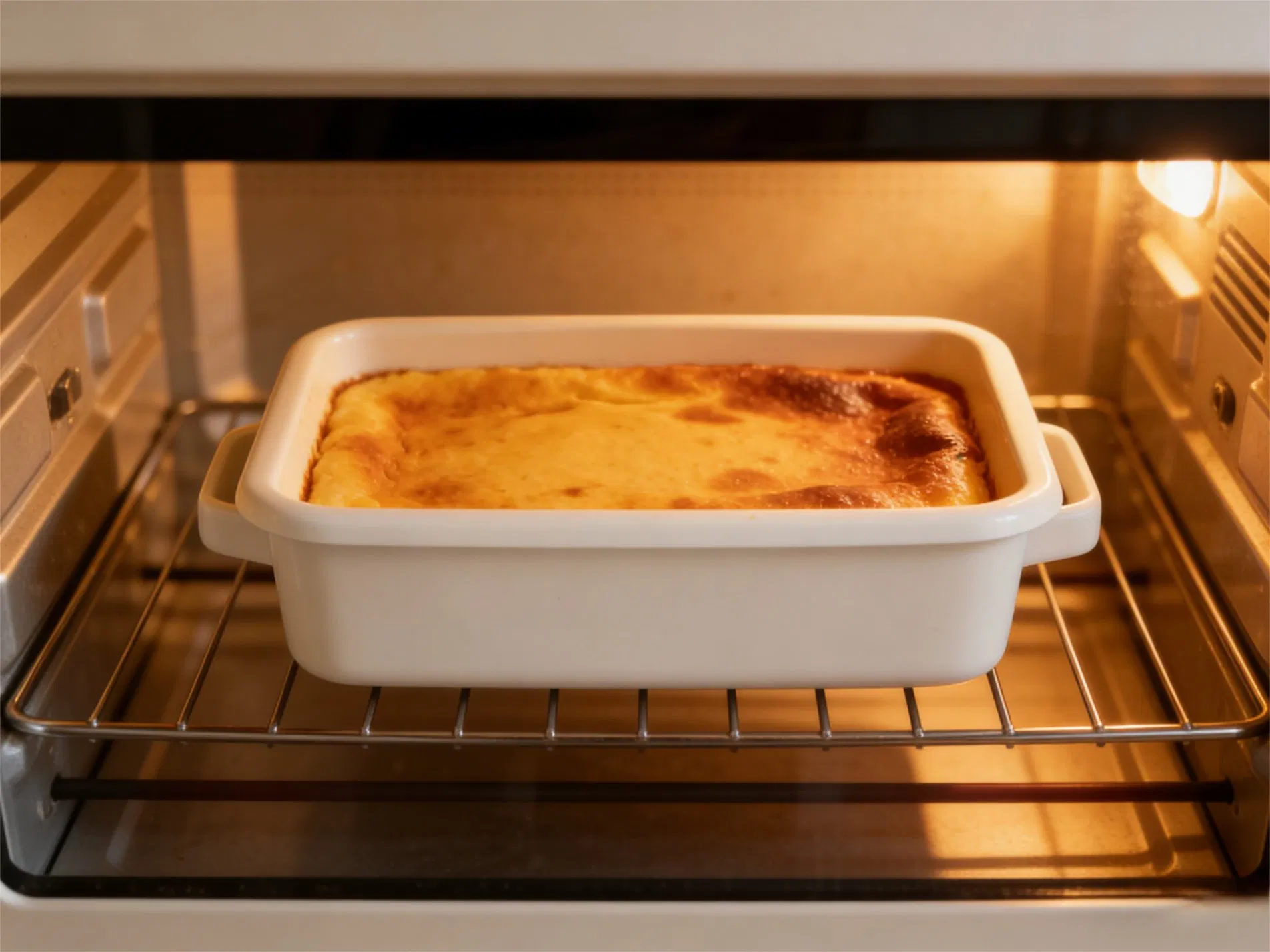 2.5L Enamel Baking Roaster Non-Stick Roasting Pan Oven Safe Cookware for Home and Restaurant Use