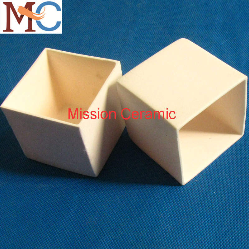 Алундовый цилиндрический тигель 50мл, 100мл