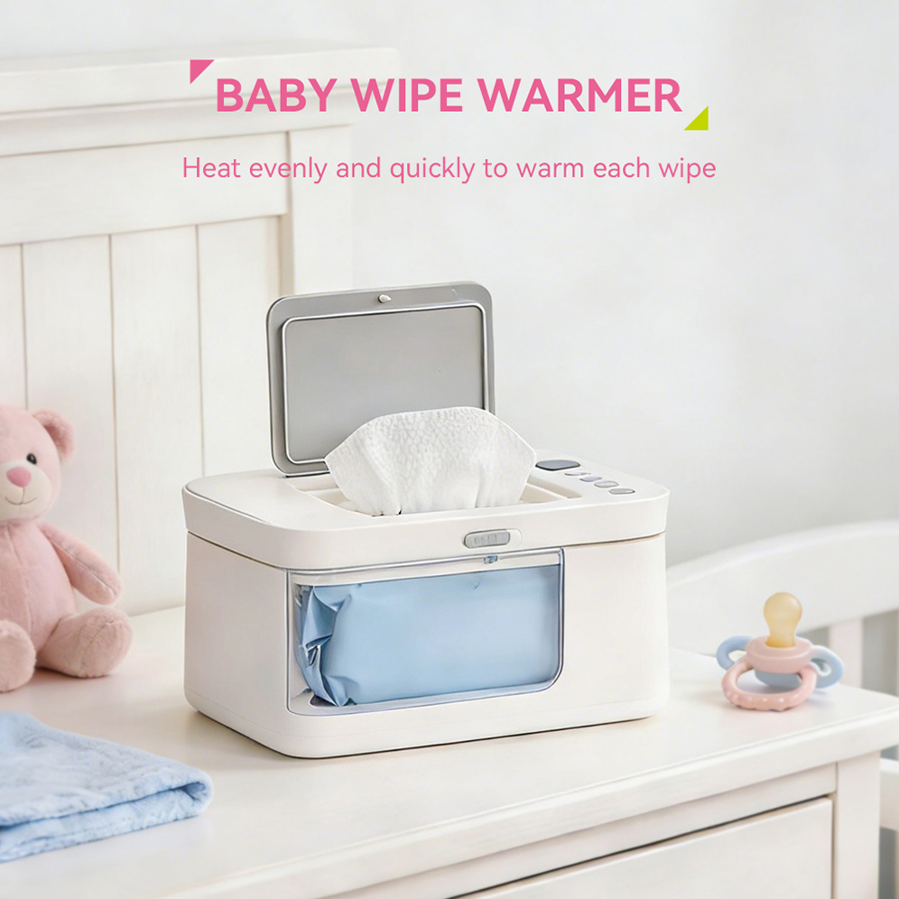 Kids' Electric Hand Wipe Dispensers ABS and PP Wet Towel Warmer Diaper