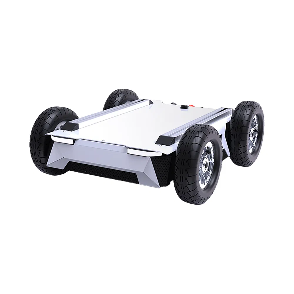 Intelligent Ai Security Robot with Differential Drive Mobile Robot Chassis