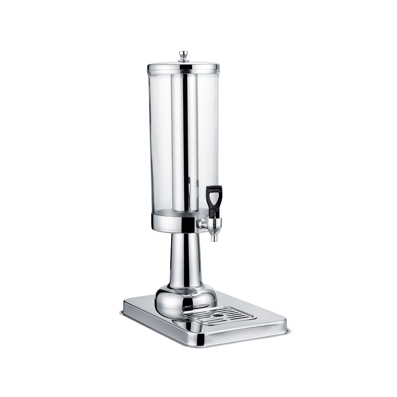 Buffet Beverage Dispenser/Single Juice Container with Faucet